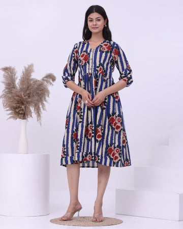 Blue Pop Dress