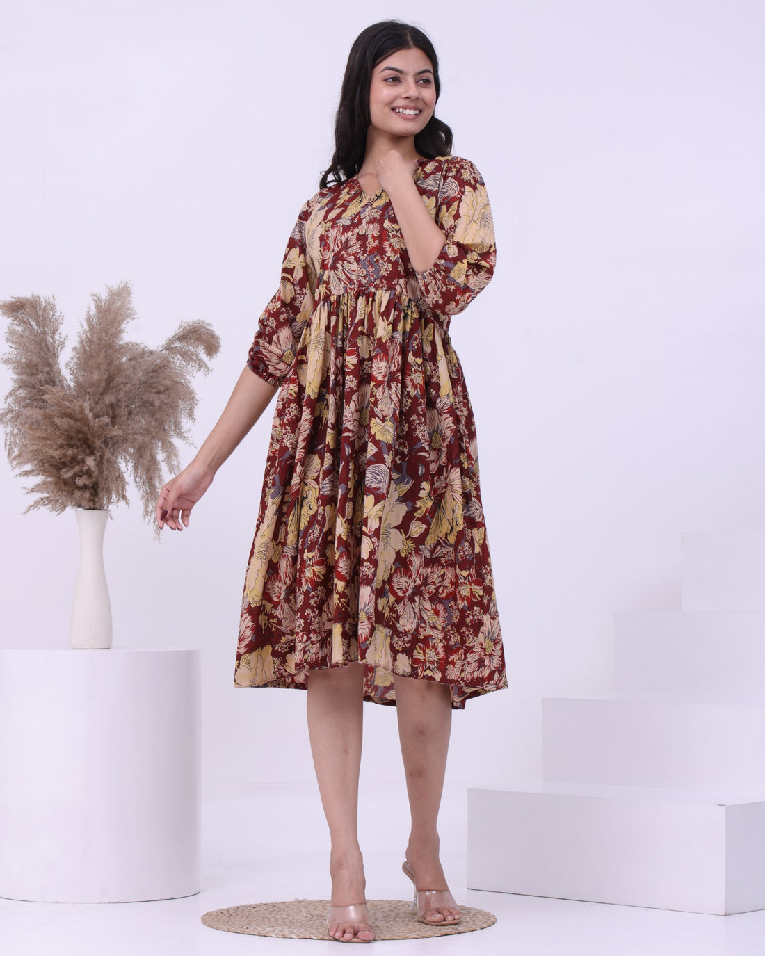 Red Bahara Dress