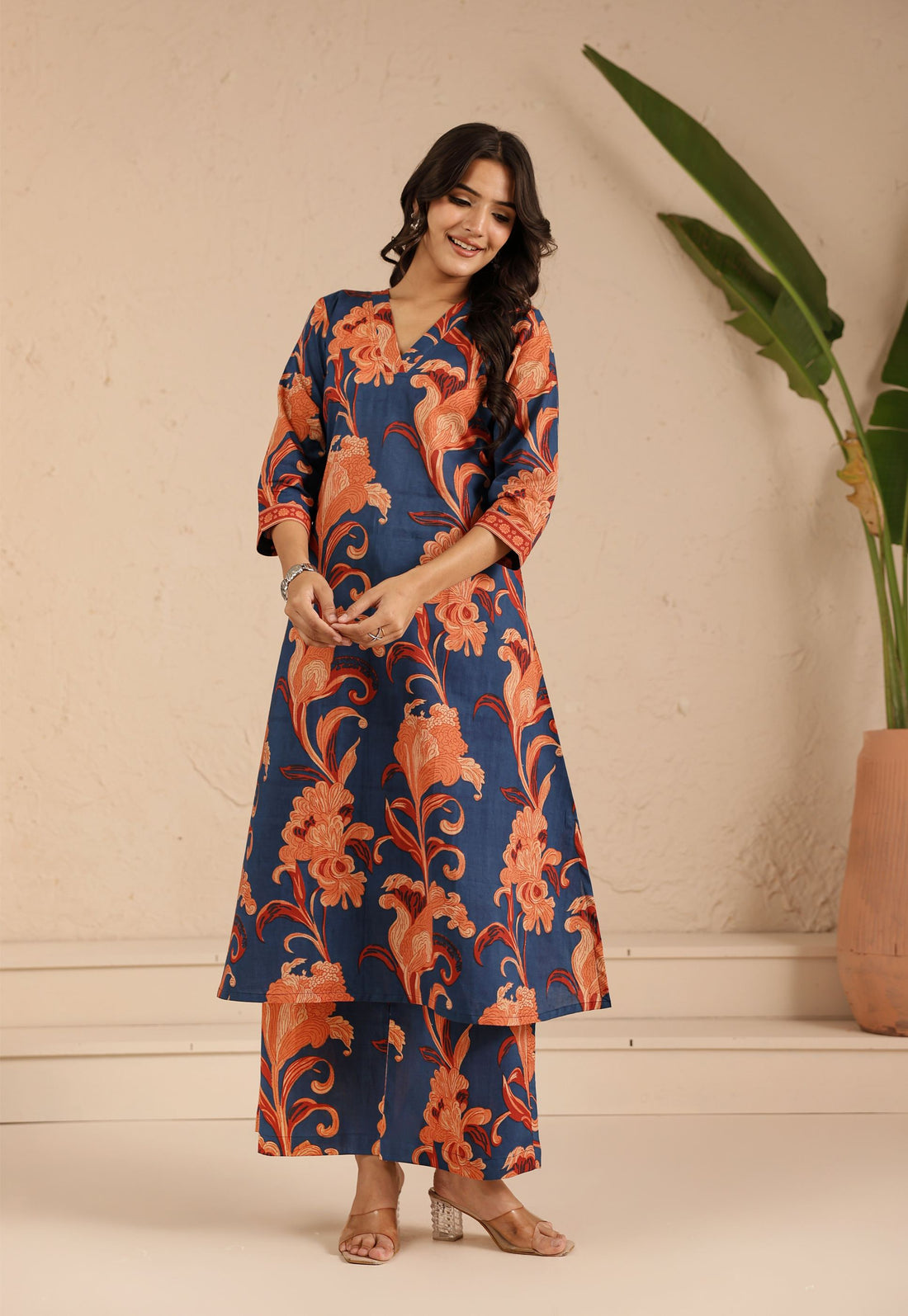 Blue Gulzaar Kurta Set