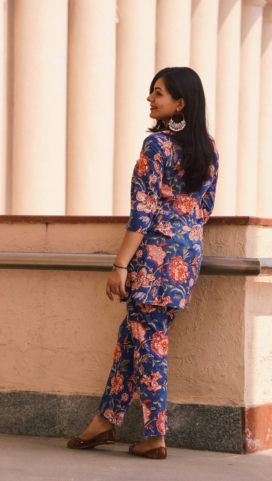 Blue Tangerine Coord Set