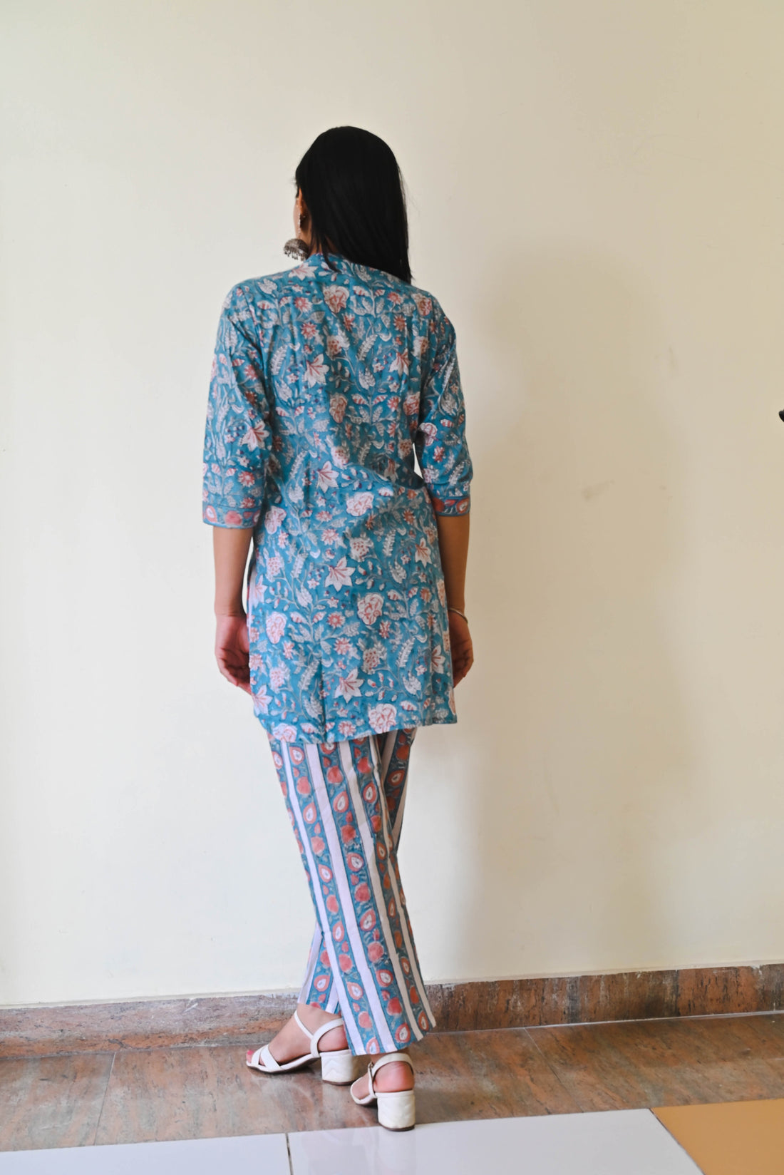 Blue Blush Coord Set