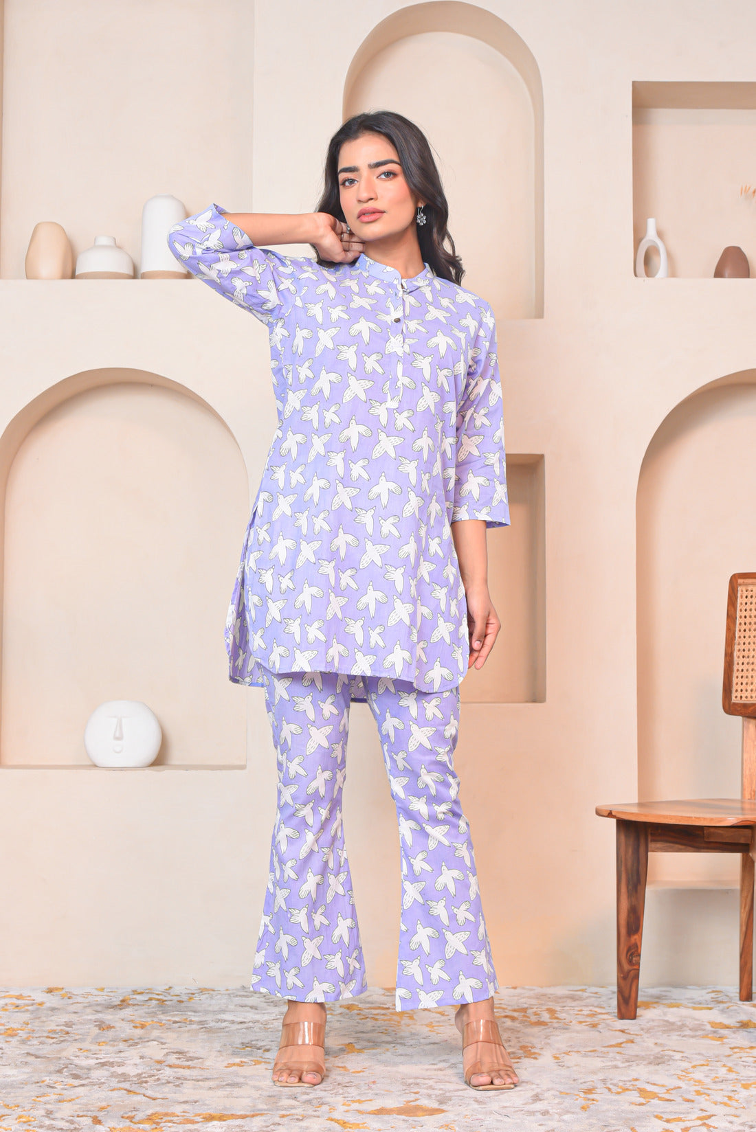 Purple Dove Coord Set